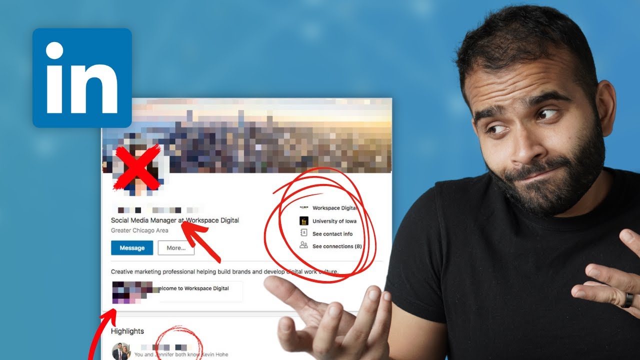 7 erreurs à absolument éviter sur son profil Linkedin...