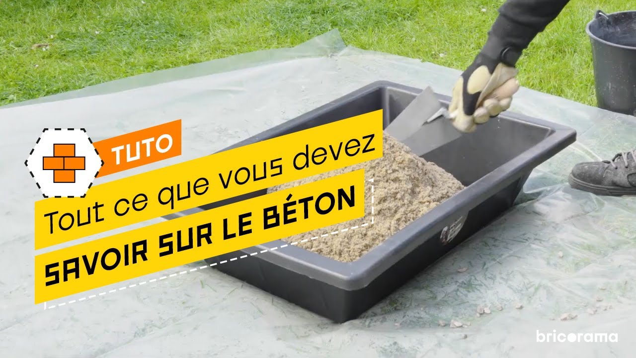 Guide complet sur le béton : dosage, technique et préparation ! Bricorama