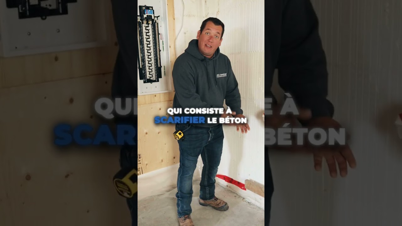 C’est quoi le bouchardage du béton? 🧱🤔