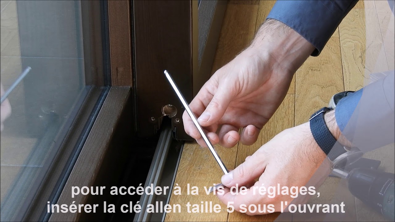 Régler une baie vitrée coulissante - Réglages pour un bon alignement | Minco - La Fenêtre Hybride