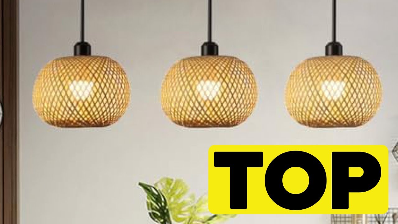 🏆 TOP 3 MEILLEUR LUSTRE EN BAMBOU 2025