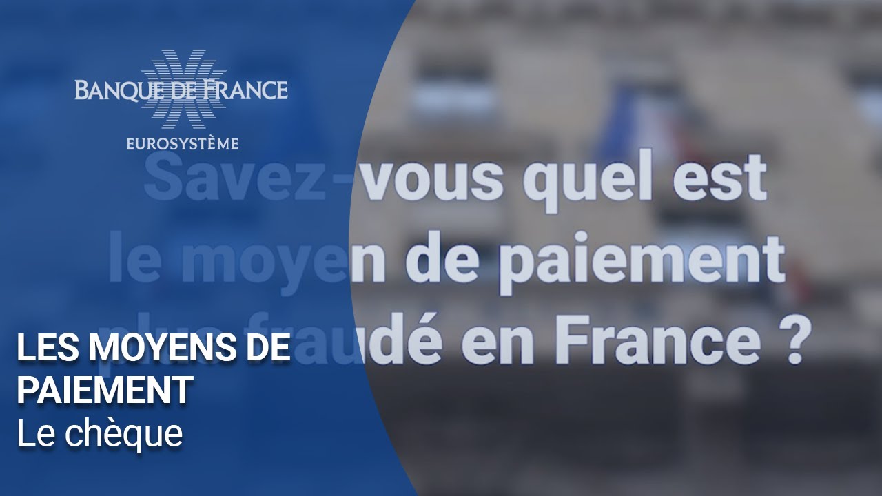 Le chèque est le moyen de paiement le plus fraudé | Banque de France