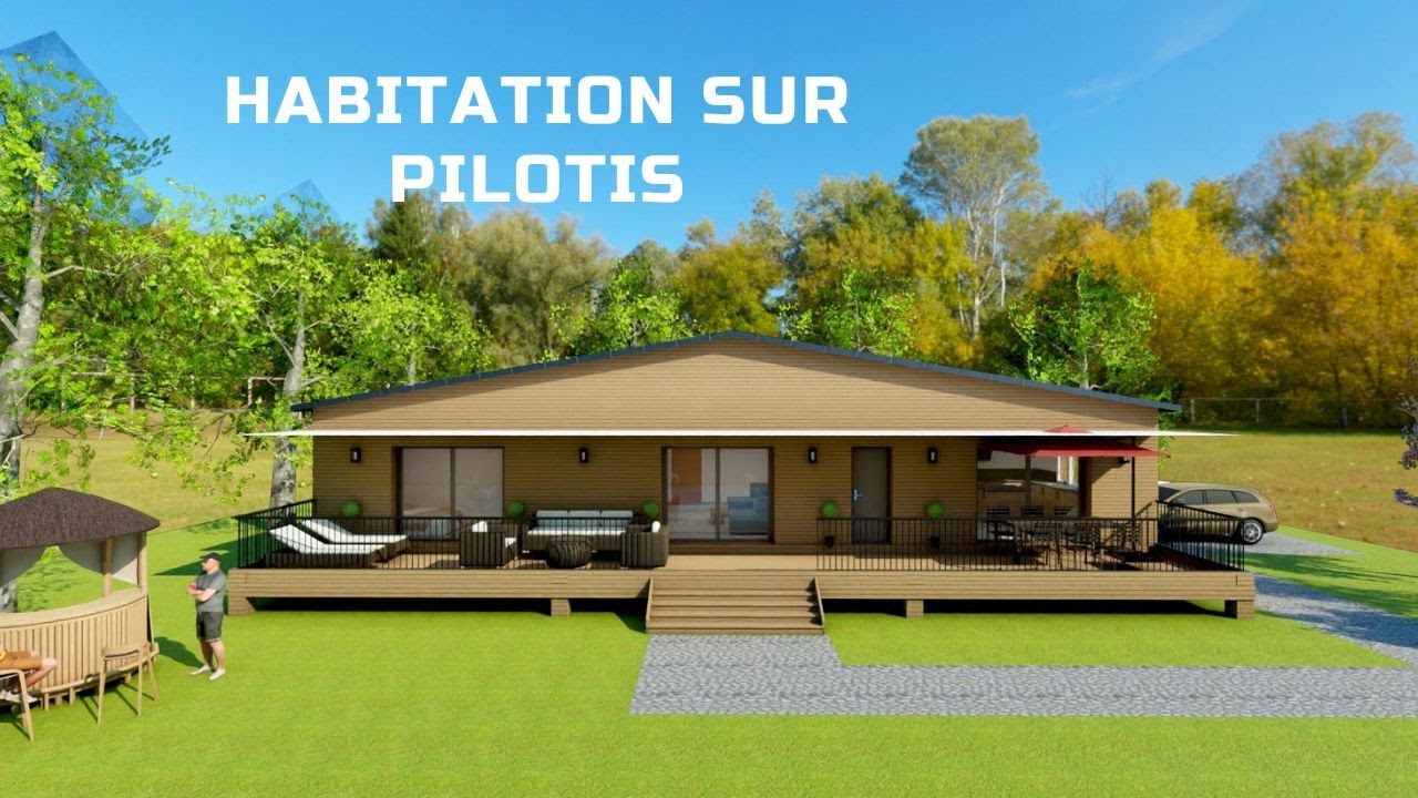 Kozikaza tuto  chalet  sur  pilotis