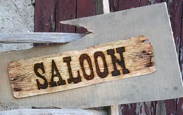 Affiche Saloon