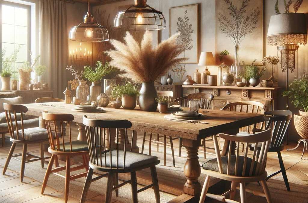 Quel type de chaises choisir pour compléter votre table en bois rustique ?