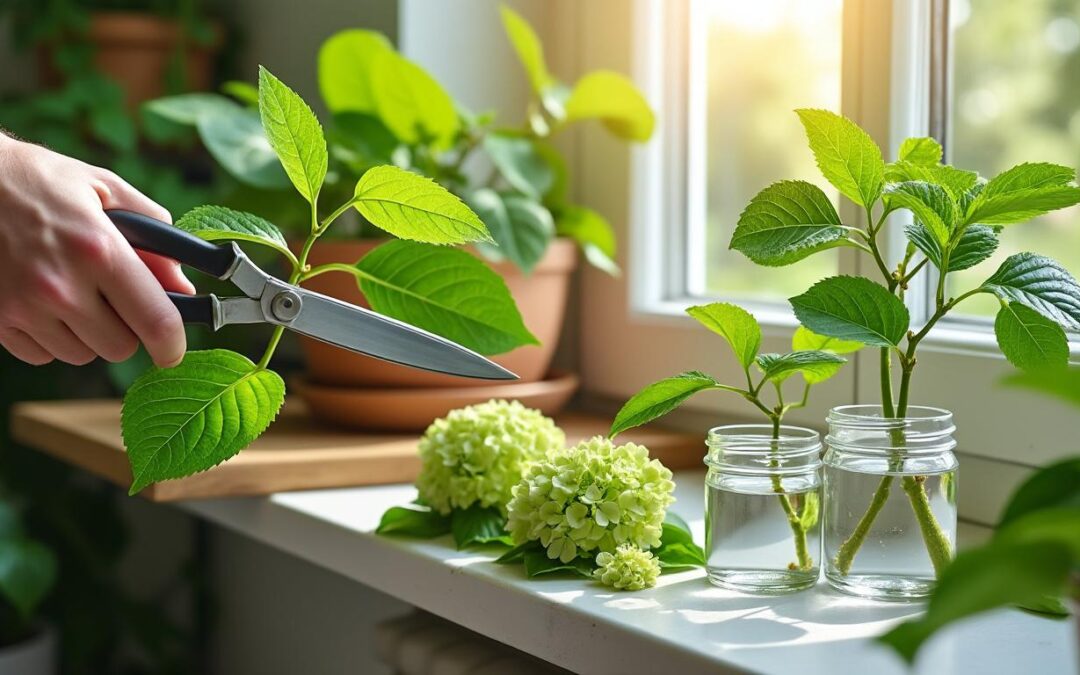 Bouture d’hortensia : quand et comment la réussir facilement à la maison