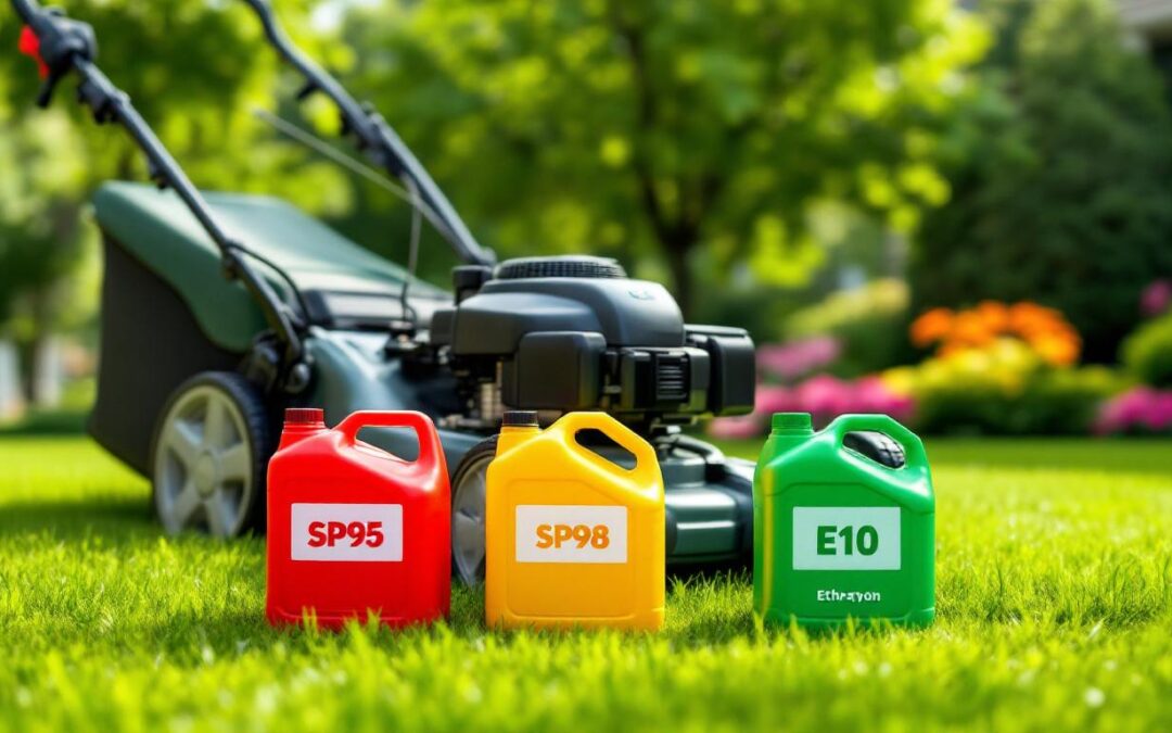 Quelle essence pour une tondeuse à gazon ? SP95, SP98 ou E10 ?