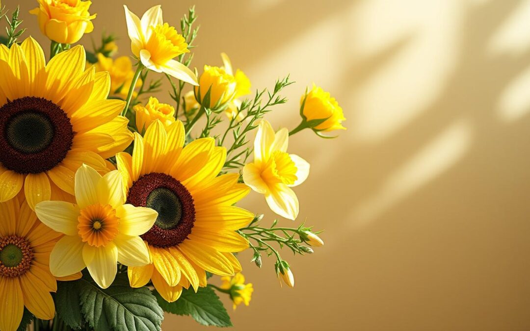 Quelle est la signification des fleurs jaunes ? Joie, trahison ou amitié ?