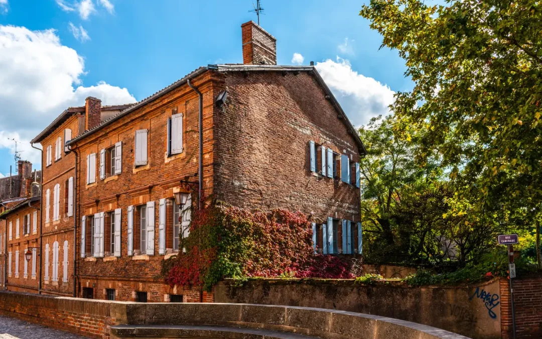 La maison toulousaine : la chaleur de la brique rose du Sud-Ouest