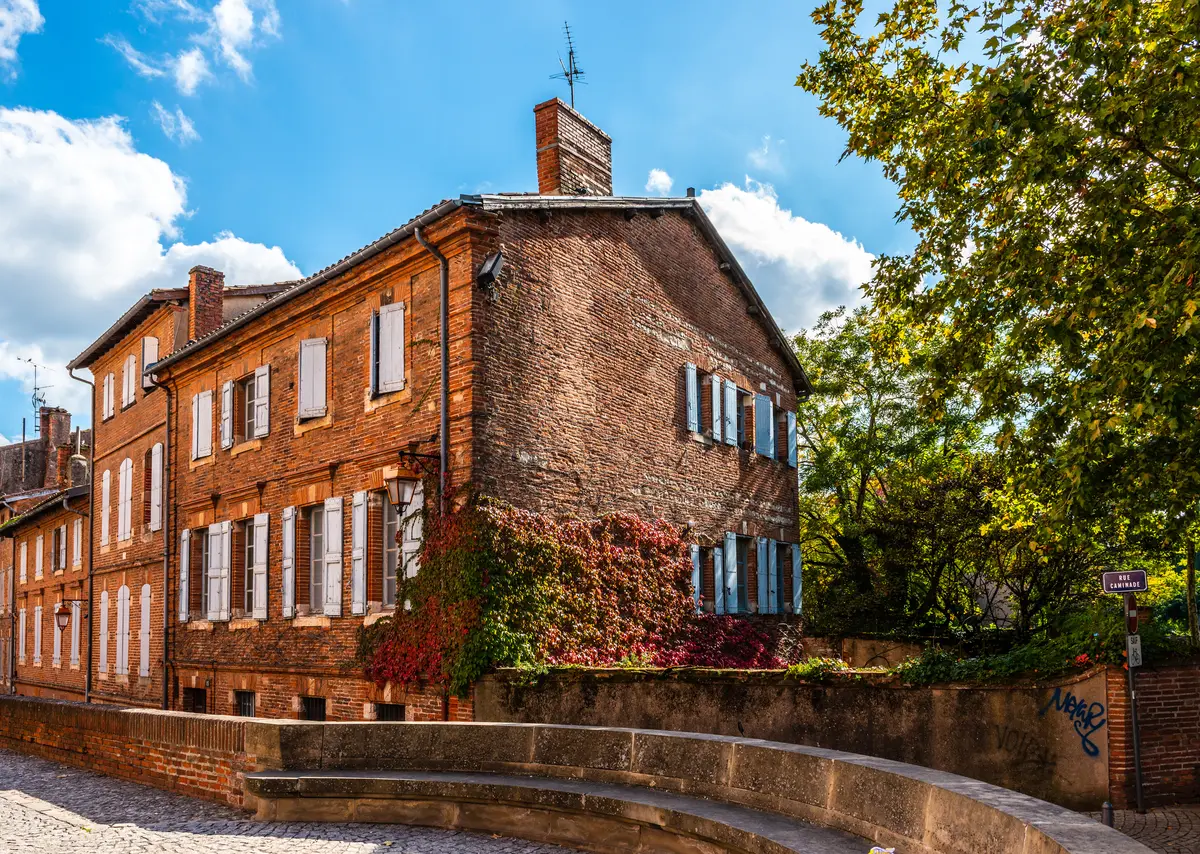 La maison toulousaine : la chaleur de la brique rose du Sud-Ouest