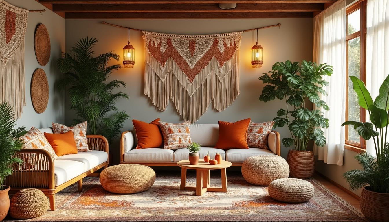 découvrez comment adopter un style bohème unique avec des matières naturelles, des couleurs chaudes et les accessoires incontournables pour une décoration chaleureuse et authentique.