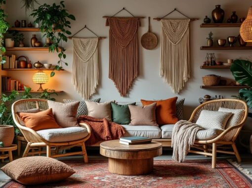Décoration bohème chic : idées et inspirations pour un intérieur chaleureux