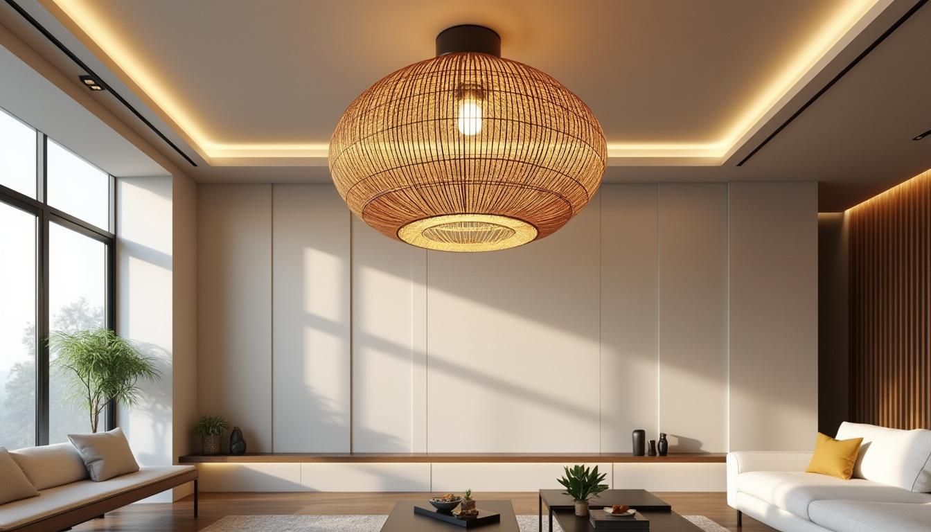 découvrez nos conseils pour choisir le plafonnier en bambou parfait, alliant style naturel et luminosité adaptée à votre pièce.