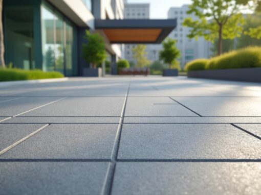 Béton balayé : avantages, usage et mise en œuvre Béton balayé : avantages, usage et mise en œuvre