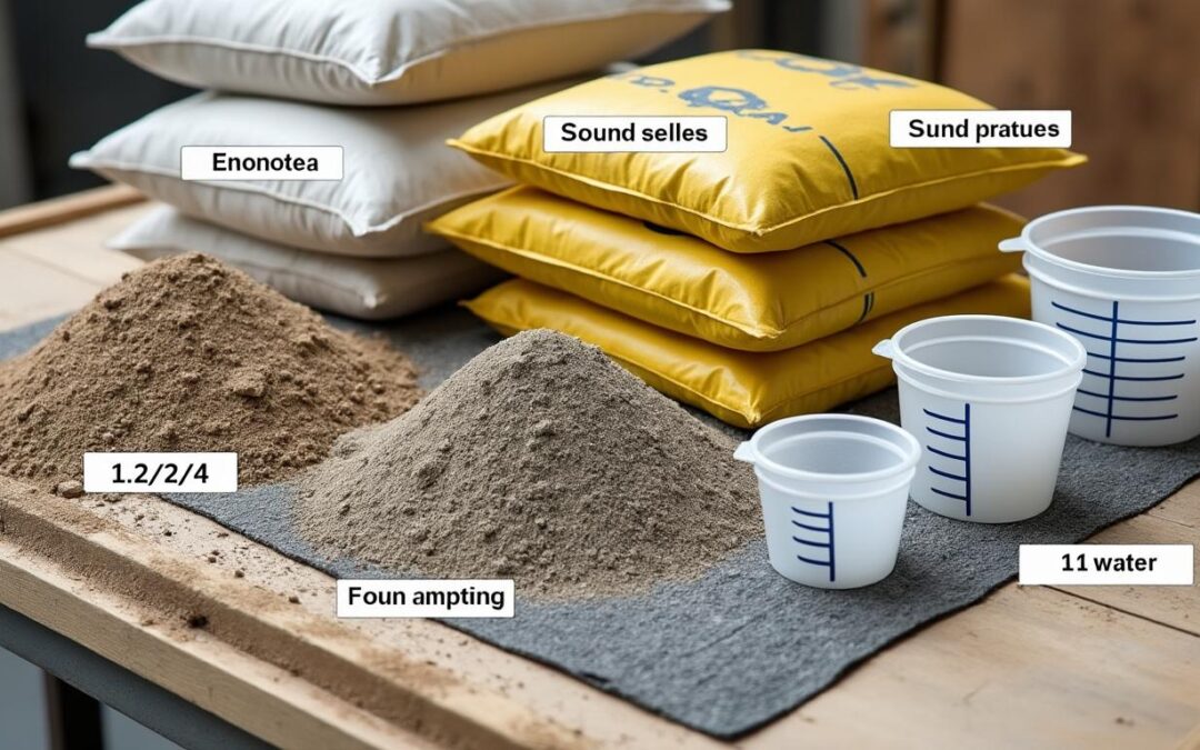 Dosage béton : proportions idéales selon vos travaux