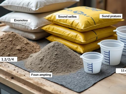 Dosage béton : proportions idéales selon vos travaux Dosage béton : proportions idéales selon vos travaux