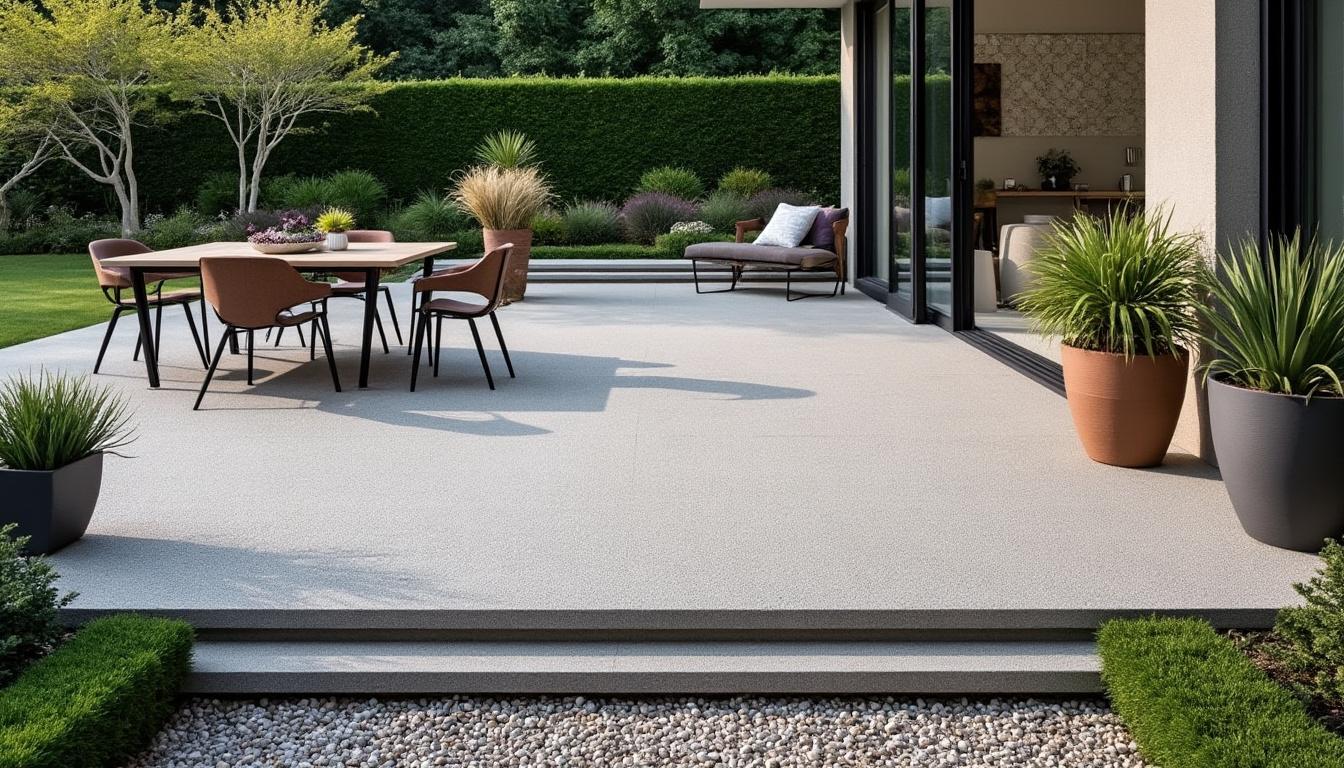 découvrez tout sur la terrasse en béton désactivé : prix, entretien facile et conseils pratiques pour réussir votre réalisation.