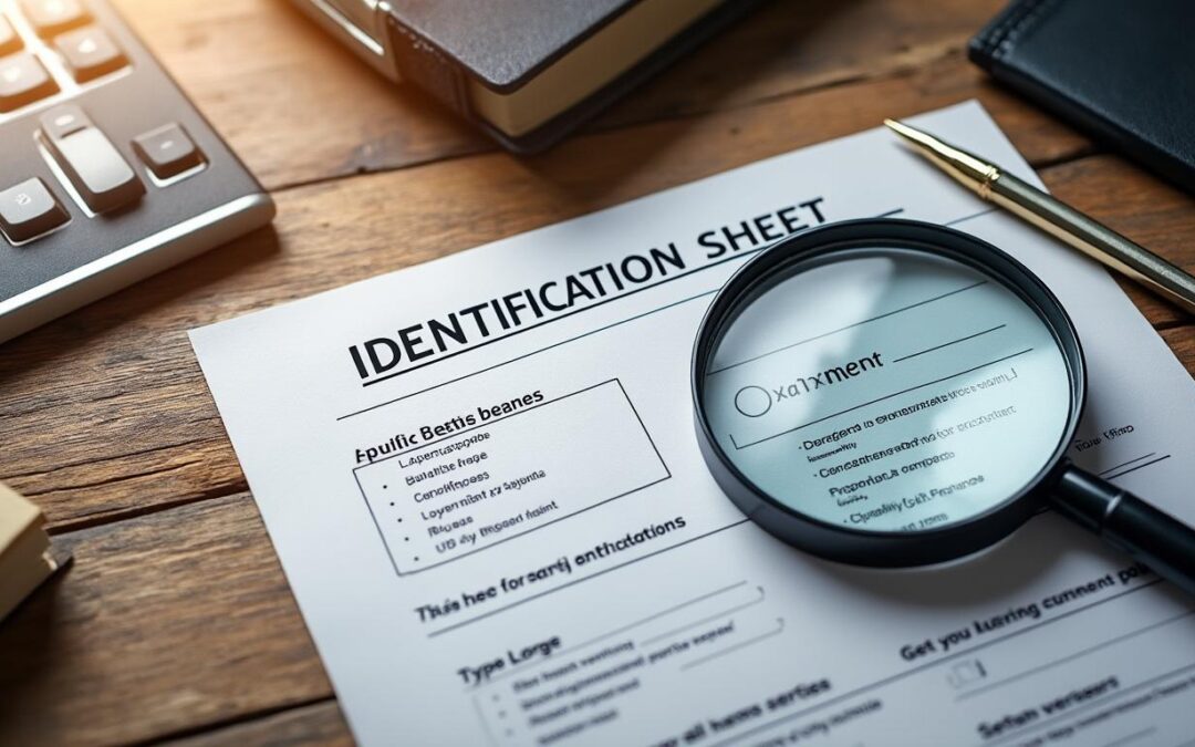 Fiche signalétique : définition, utilité et exemples concrets