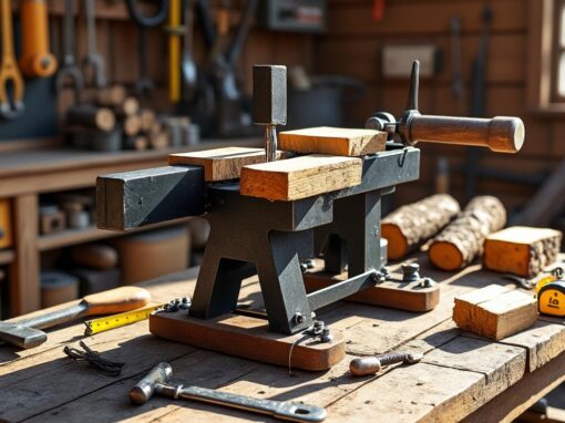 Comment fabriquer une fendeuse à bois efficace soi-même