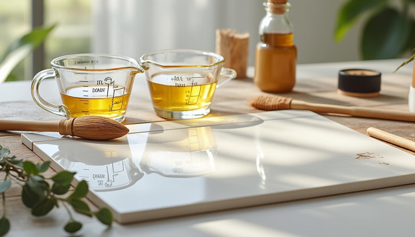 découvrez la bonne formule de dosage entre huile de lin et térébenthine pour entretenir et protéger efficacement votre carrelage.