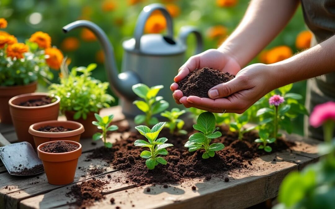 Marc de café au jardin : astuces simples pour en tirer le meilleur parti